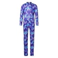 thumbnail image 1 of Alvivi One Piece Printed Gymnastics Leotard for Girls Stage Performance Mermaid Costume Type I 7-8, 1 of 7