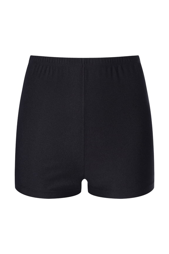 Women Under Shorts Ballroom Dancing Bottoms Tight Safety Underpants Underwear Black XL