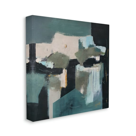 Stupell Industries Always A Light Montel Abstract Shapes Blue,36 x 36,Designed by Fanou Montel