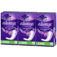 thumbnail image 1 of Always Anti-Bunch Xtra Protection Daily Liners Long Length, 48 Ct (3 PACK), 1 of 3