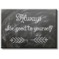 thumbnail image 1 of Always Be Good Motivation Picture on Stretched Canvas, Wall Art Décor, Ready to Hang, 1 of 6