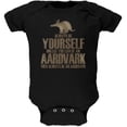 thumbnail image 1 of Always Be Yourself Aardvark Black Soft Baby One Piece - 18 month, 1 of 1