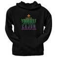 thumbnail image 1 of Always Be Yourself Cajun Black Adult Pullover Hoodie - Small, 1 of 1