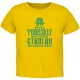 thumbnail image 1 of Always Be Yourself Cthulhu Toddler T Shirt Yellow 4T, 1 of 1