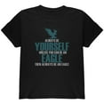 thumbnail image 1 of Always Be Yourself Eagle Youth T Shirt Black Youth X-SM, 1 of 1