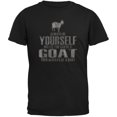 thumbnail image 1 of Always Be Yourself Goat Black Youth T-Shirt - Small(6/8), 1 of 1