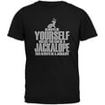 thumbnail image 1 of Always Be Yourself Jackalope Black Adult T-Shirt - Large, 1 of 1
