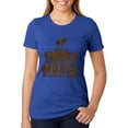 thumbnail image 1 of Always Be Yourself Moose Womens Soft Heather T Shirt, 1 of 1