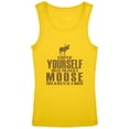 thumbnail image 1 of Always Be Yourself Moose Youth Girls Tank Top Yellow YLG, 1 of 1
