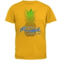 thumbnail image 1 of Always Be Yourself Pineapple Mens T Shirt Gold SM, 1 of 1