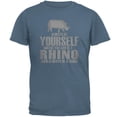 thumbnail image 1 of Always Be Yourself Rhino Mens T Shirt, 1 of 1