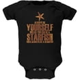thumbnail image 1 of Always Be Yourself Starfish Black Soft Baby One Piece - 12 month, 1 of 1