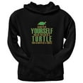 thumbnail image 1 of Always Be Yourself Turtle Black Adult Pullover Hoodie, 1 of 1