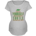 thumbnail image 1 of Always Be Yourself Turtle Maternity Soft T Shirt, 1 of 1