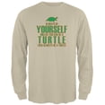 thumbnail image 1 of Always Be Yourself Turtle Mens Long Sleeve T Shirt, 1 of 1