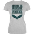 thumbnail image 1 of Always Be Yourself Underdog Eagle Juniors Soft T Shirt Heather X-LG, 1 of 1