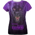 thumbnail image 1 of Always Be Yourself Unless Black Panther All Over Womens T Shirt Multi LG, 1 of 2