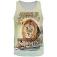 thumbnail image 1 of Always Be Yourself Unless Lion All Over Mens Tank Top, 1 of 2