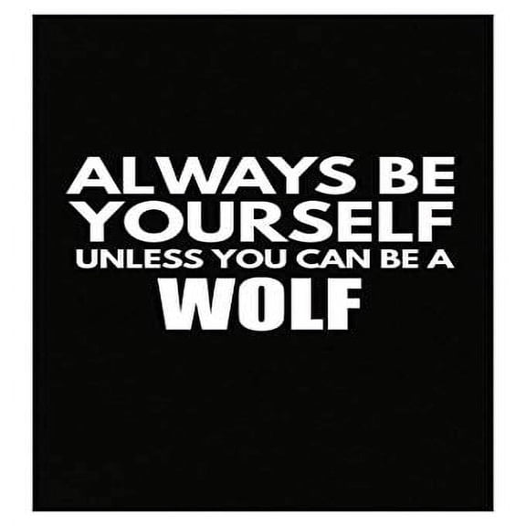 Wolf Poster - Wall Decor for Animal Lovers Gift