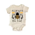thumbnail image 1 of Always Bee Kind Honey Baby Boy Girl Clothes Infant Bodysuit Cute Newborn Cute Baby Onesie, BABY BODYSUIT LAT 4424, 1 of 3