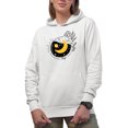 thumbnail image 1 of Always Believe in Magic, Boho Mystical & Celestial Art Merch Gift, White Hooded Sweatshirt or Hoodie, Small, 1 of 5