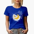 thumbnail image 1 of Always Believe in Magic, Boho Mystical & Celestial Inspired Art Merch Gift, Royal Blue T-Shirt, Small, 1 of 5