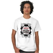 Always Bet On Dad Gambling Chip Men's Graphic T Shirt Tees Brisco Brands 2X