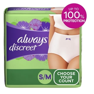 Always Discreet Underwear in Always Discreet