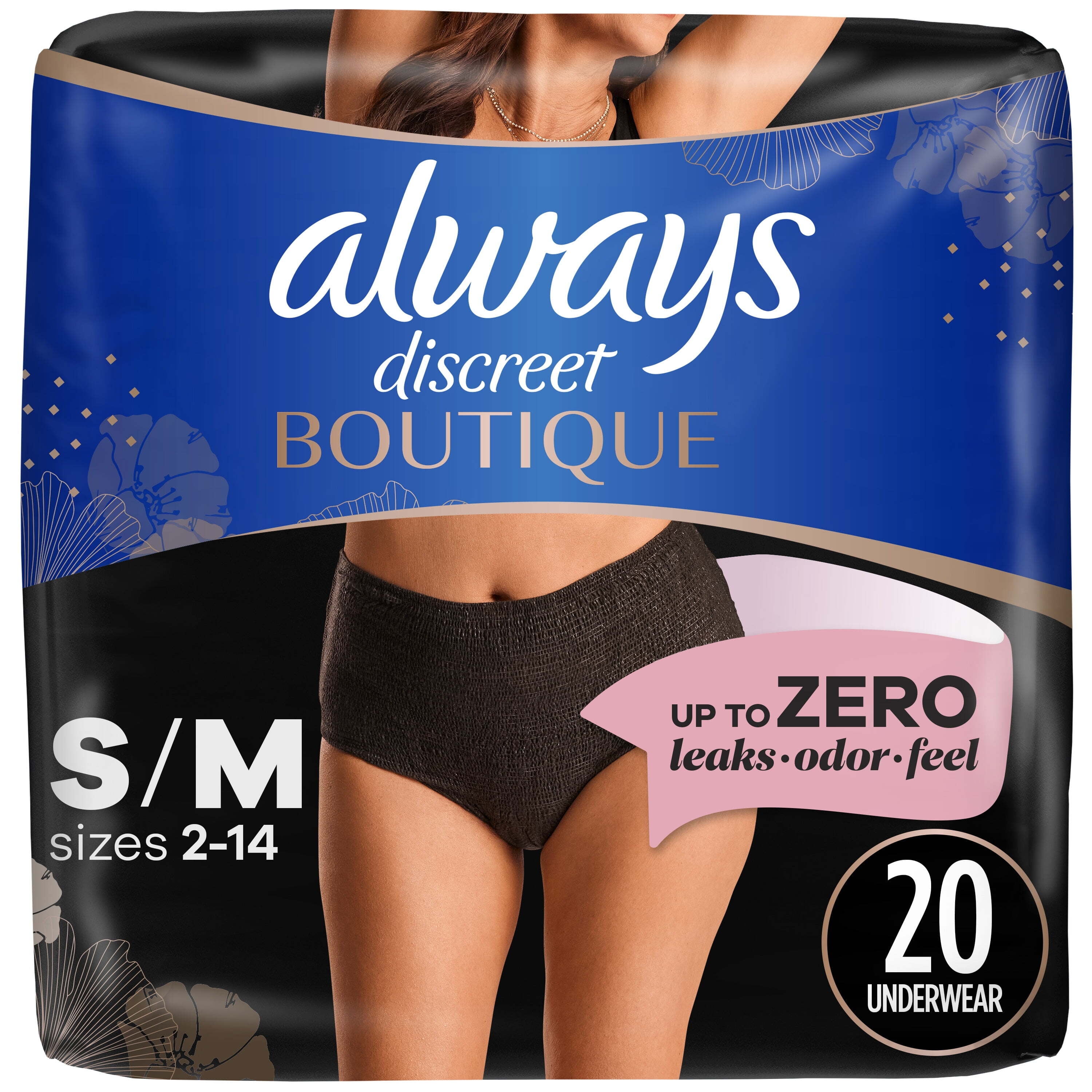 Always Discreet Boutique Incontinence and Postpartum Always Discreet Boutique Incontinence and Postpartum