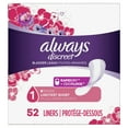 thumbnail image 1 of Always Discreet Incontinence Liners, Lightest Short Absorbency, 52 ct, 1 of 9