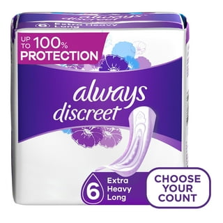 https://i5.walmartimages.com/seo/Always-Discreet-Incontinence-Pads-Extra-Heavy-Absorbency-Long-Length-60-CT_d390525c-8a1e-4c53-8378-8ba6f33e53ec.71c60bdf27942ac986458480e2b66767.jpeg?odnHeight=320&odnWidth=320&odnBg=FFFFFF