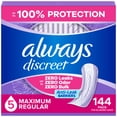 thumbnail image 1 of Always Discreet Pads, Maximum Absorbency, Regular 144 Count, 1 of 12