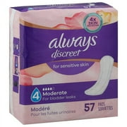 Always Discreet Pads For Sensitive Skin, 57 Count