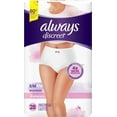 Always Discreet Incontinence Underwear S/M, Maximum Plus Absorbency