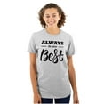 thumbnail image 1 of Always Do Your Best Inspirational Women's Plus Size Graphic Tee Brisco Brands 3X, 1 of 5