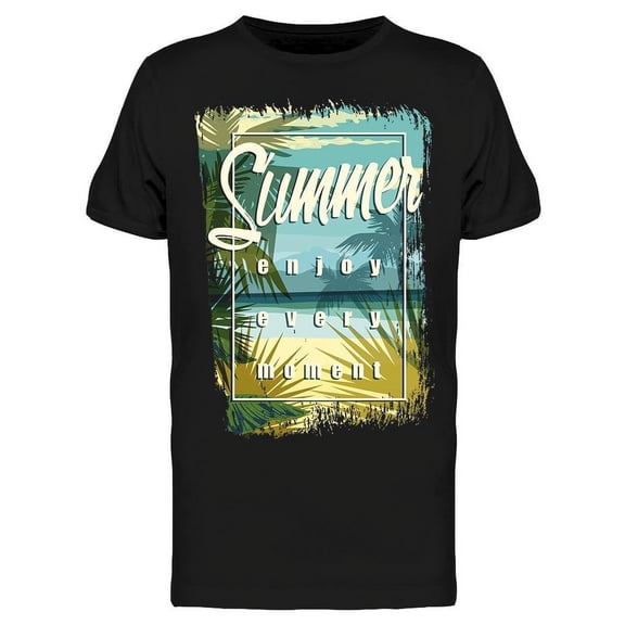 Always Enjoy Every Moment T-Shirt Men -Image by Shutterstock, Male Small