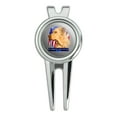 thumbnail image 1 of Always Faithful Yellow Lab Labrador Hunting Dog Golf Divot Repair Tool and Ball Marker, 1 of 6