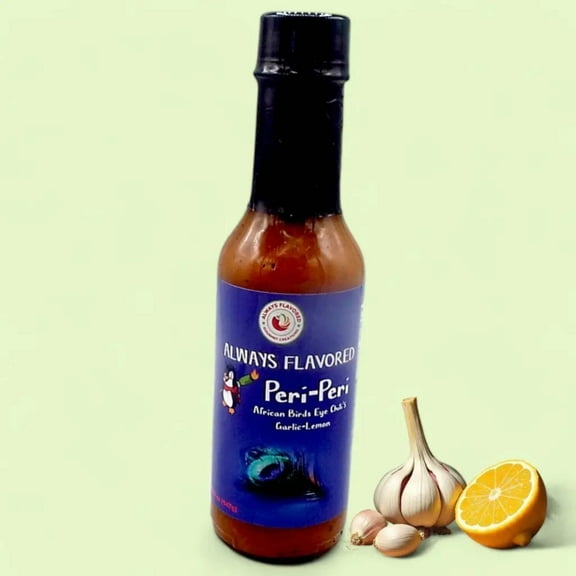 Always Flavored Peri-Peri Hot Sauce, 5oz