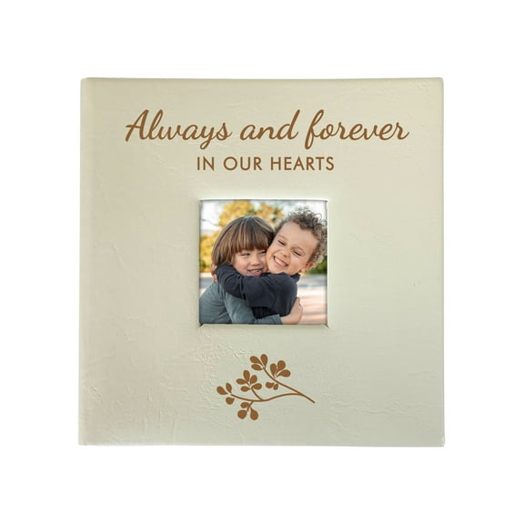Always & Forever Memorial Photo Album – Personalized 200-Photo Keepsake