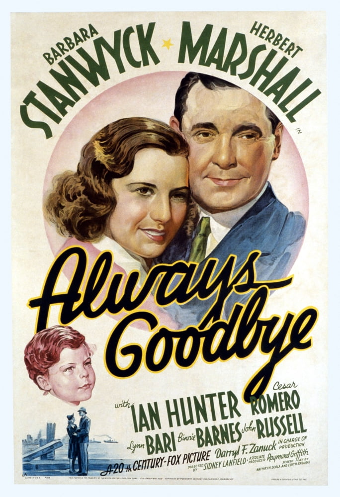 Always Goodbye U Canvas Art - (11 x 17)