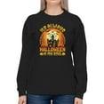 thumbnail image 1 of Always Halloween In My Soul Sweatshirt Women -Image by Shutterstock, Female Small, 1 of 4