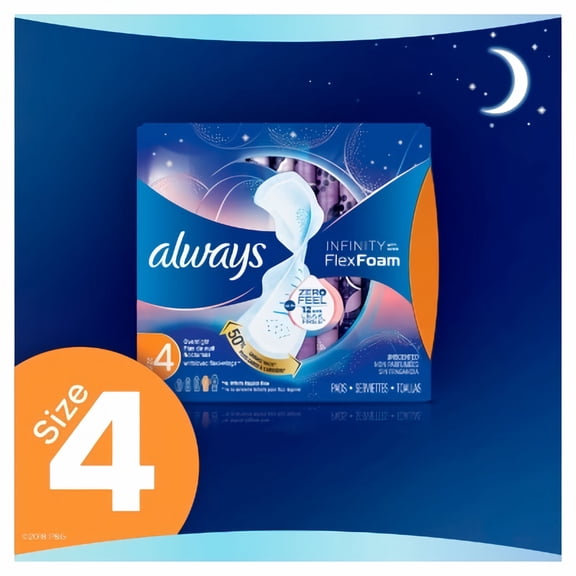 Always Infinity Flexfoam Maxi Pads (Pack of 5)