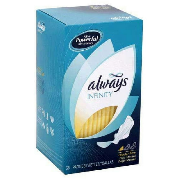 Always Infinity Pads Regular Flow (Pack of 32)