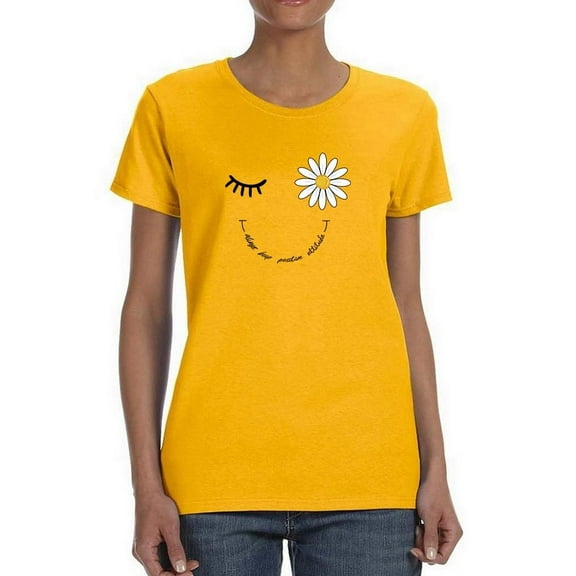Always Keep Positive Attitude T-Shirt Women -Image by Shutterstock, Female Small