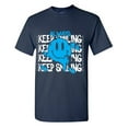 thumbnail image 1 of Always Keep Smiling Sarcastic Humor Graphic Tees Gift For Mens Novelty Funny T Shirt, 1 of 5