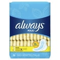thumbnail image 1 of Always Maxi Daytime Pads with Wings, Size 1, Regular, Unscented, 36 Ct, 1 of 9