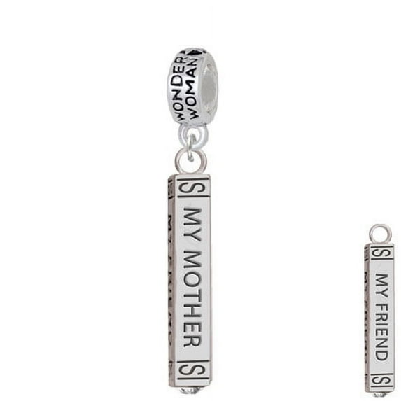 Always My Mother Bar - Wonder Woman Charm Bead