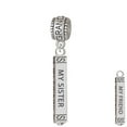 thumbnail image 1 of Always My Sister Bar - Granddaughter Charm Bead, 1 of 1