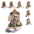 thumbnail image 1 of Always Near 3D Fabric Poke Art Memory Lantern Kit, DIY Bird Memory Lantern Craft Kit, No Sewing Easy Craft Project, Memorial Home Decor, Relaxing Hobby Gift for Women Adults, 1 of 6