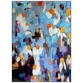 thumbnail image 1 of Always On My Mind Washable Colorful Abstract Art Area Rug size 8'x10', Power-loomed, Heavenly Softness with Non-Slipping Backing, 1 of 7